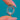 Rock Crystal orb in twisted Silver cage, blue-background close-up