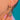Topaz Citrine earring, angled worn view of the Diamond surround