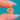 Reverse of Gold charm, showing obscured stamp