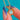 Vivid Opal pendant in a broad 9ct Gold bezel