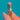 Vivid Art Deco 18ct Gold & Platinum Opal Diamond Ring — side shoulder