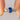 Art Deco 18ct Gold Sapphire Diamond Trilogy Ring, 0.32ct Sapphire