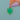 Antique 9ct Gold Chrysoprase Heart Pendant