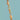 Antique 9ct Gold Textured Spiga Link Chain with Dog-Clip Clasp