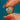 18ct Gold Turquoise Puffy Heart Charm