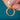 Large Antique 18ct Gold Bolt Ring, 16mm Diameter