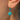 Antique 9ct Gold Turquoise Bombe Lever-Back Earrings