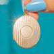 Solid 9ct Gold Engraved Oval Locket c.1919