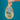 Sterling Silver Citrine Pear Pendant, 63.17ct