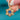 Antique 9ct Gold Blue Sapphire Pearl Flower Charm
