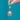 Edwardian 18ct Gold Pink Pearl Diamond Charm