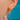 Antique 18ct Gold Coral Cabochon Stud Earrings