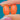 Antique 18ct Gold Coral Cabochon Stud Earrings
