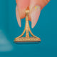 Victorian 15ct Gold Banded Agate Fob