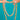 30" Victorian Luminous Green Maireener Shell Necklace
