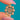 Victorian Turquoise Flower Cluster Pendant in 9ct Gold, closed Gold reverse settings