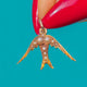 Antique 15ct Gold Pearl Sparrow Charm