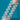 Antique Blue Iridescent Sea Shell Necklace