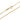 18" 9ct Gold Skinny Chain, 2.8g