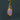 14ct Gold Boulder Opal Diamond Pendant, 1.65ct Opal