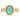Early Victorian 18ct Gold Turquoise Orange Blossom Ring