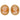 9ct Gold Cameo Stud Earrings