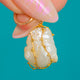 Amazing Art Nouveau 15ct Gold Natural Pearl Drop Pendant