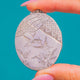 Large Victorian Aesthetic Silver Engraved Bird Locket c.1881
