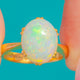 RARE 22ct Gold Opal Dress Ring c.1925, 2.75ct Natural Opal