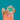 Art Deco 18ct Gold Emerald Diamond Cluster Engagement Ring